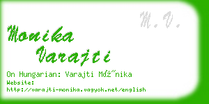 monika varajti business card